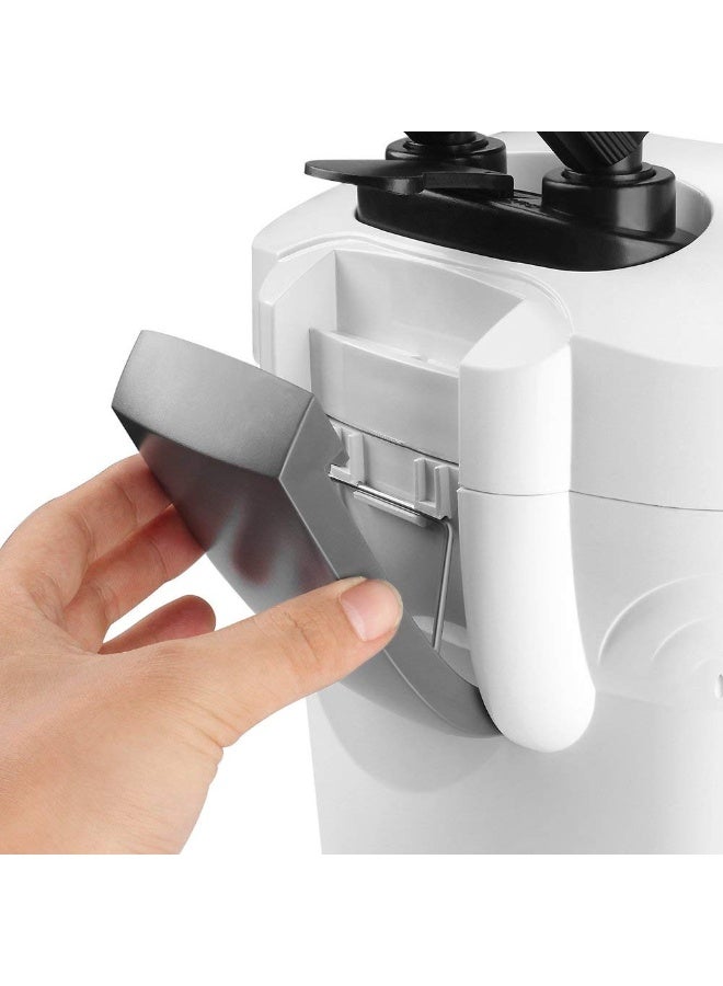 Sunsun HW-302 Canister Filter Pump Power 18w, High Max 1.4m, Output 1000L/h - External Canister Aquarium Filter Water Filtration System with 3 Media Trays For Aquarium Fish Tank - Image 5